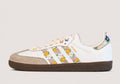 White Samba Og Satin 'Floral Cloud Clear Granite'