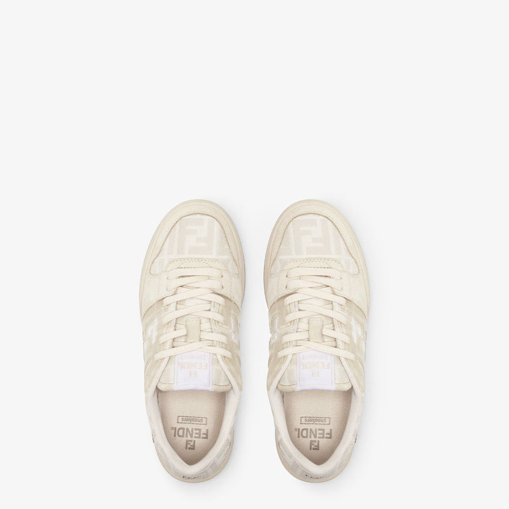 Match FF Low Top Sneakers – Cream