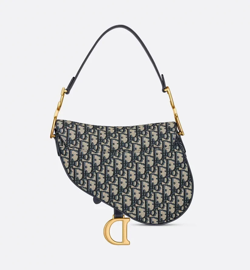 Saddle Bag With Strap - Blue Edition