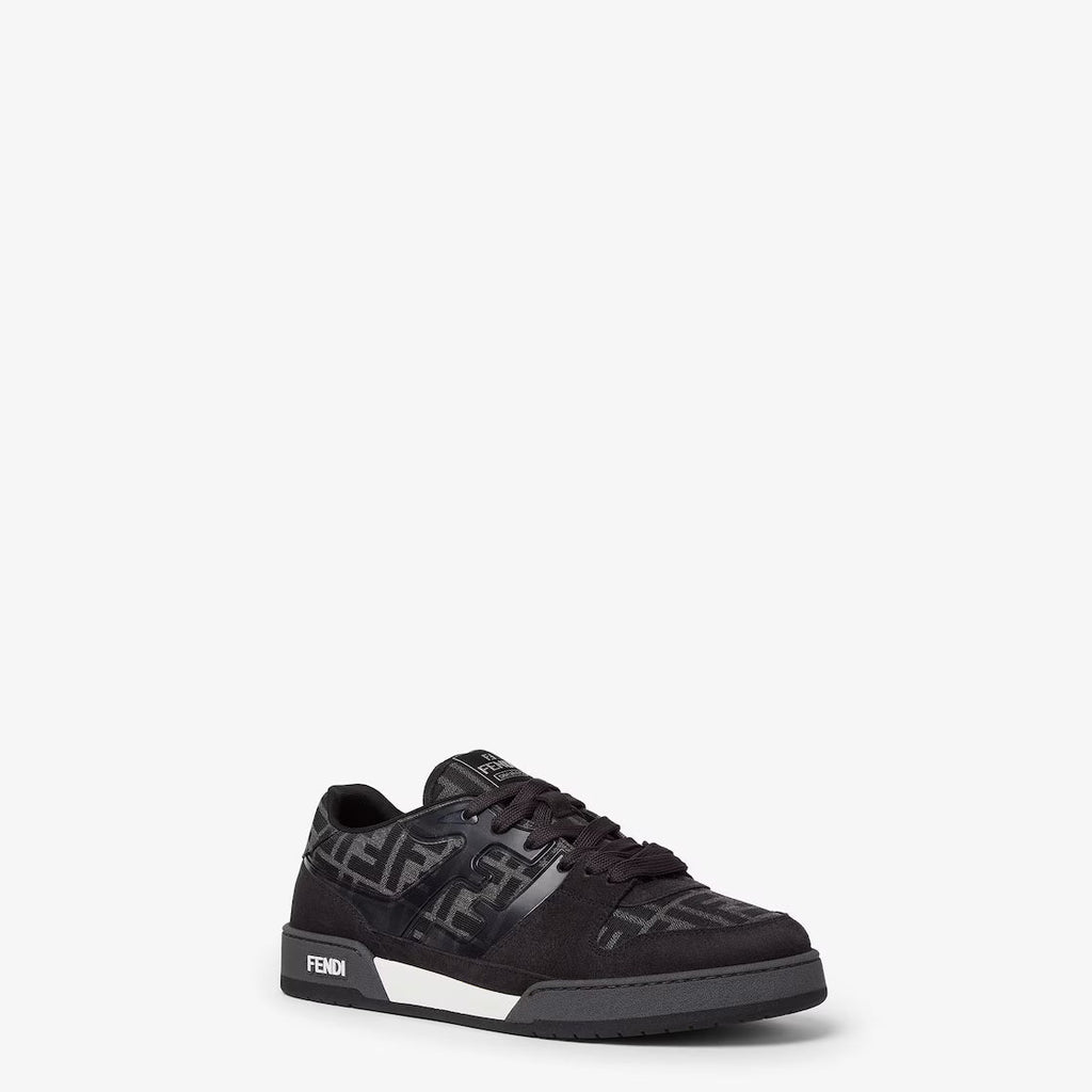Match FF Low Top Sneakers – Triple Black