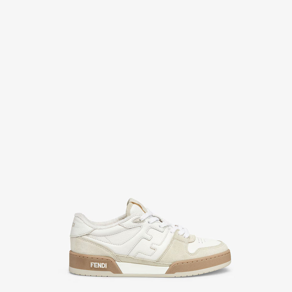 Match Low Top Sneakers – Cream & Beige