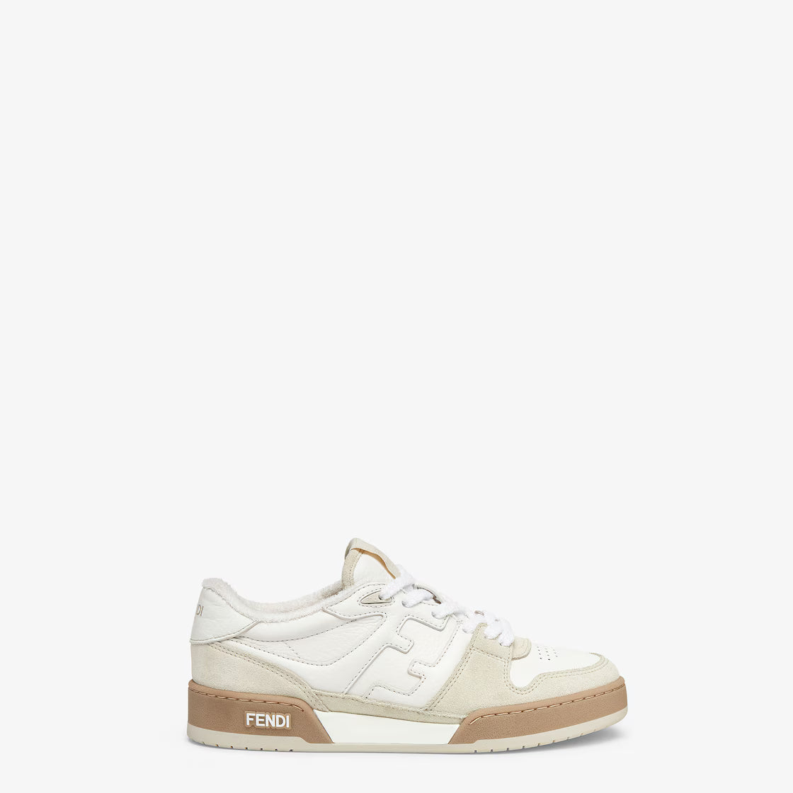 Match Low Top Sneakers – Cream & Beige