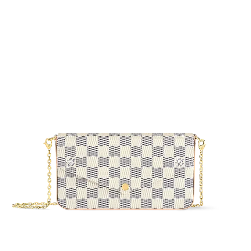 Felicie Pouch Checkered Beige