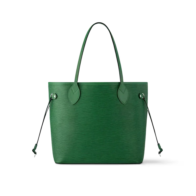 Never Full MM Green Epi Leather