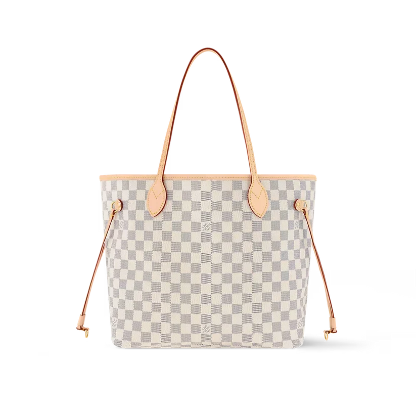 Never Full MM Damier Azur Canva