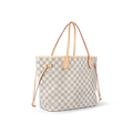 Never Full MM Damier Azur Canva
