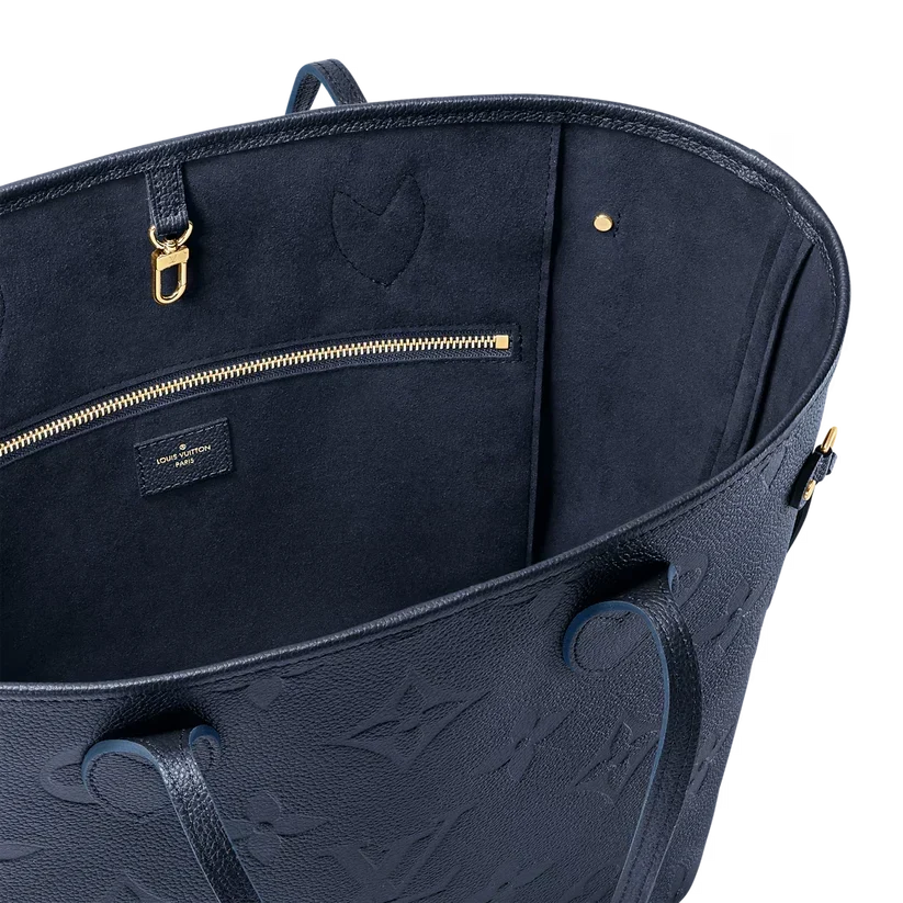 Never Full MM Monogram Empreinte Leather