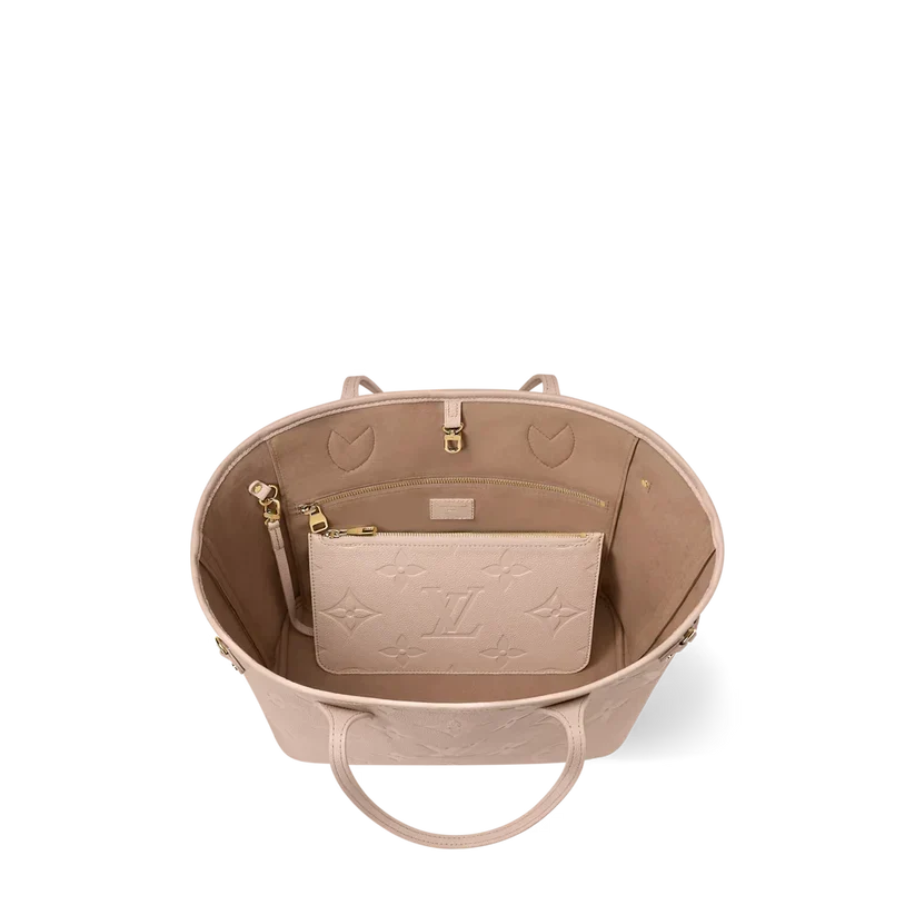 Never Full MM Monogram Empreinte Leather