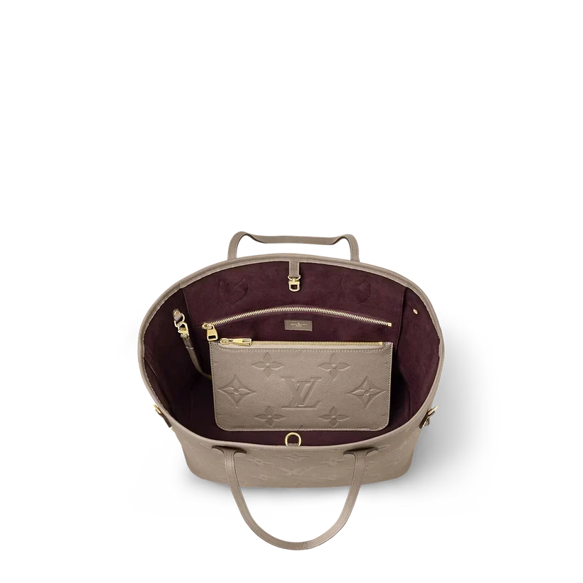 Never Full MM Monogram Empreinte Leather