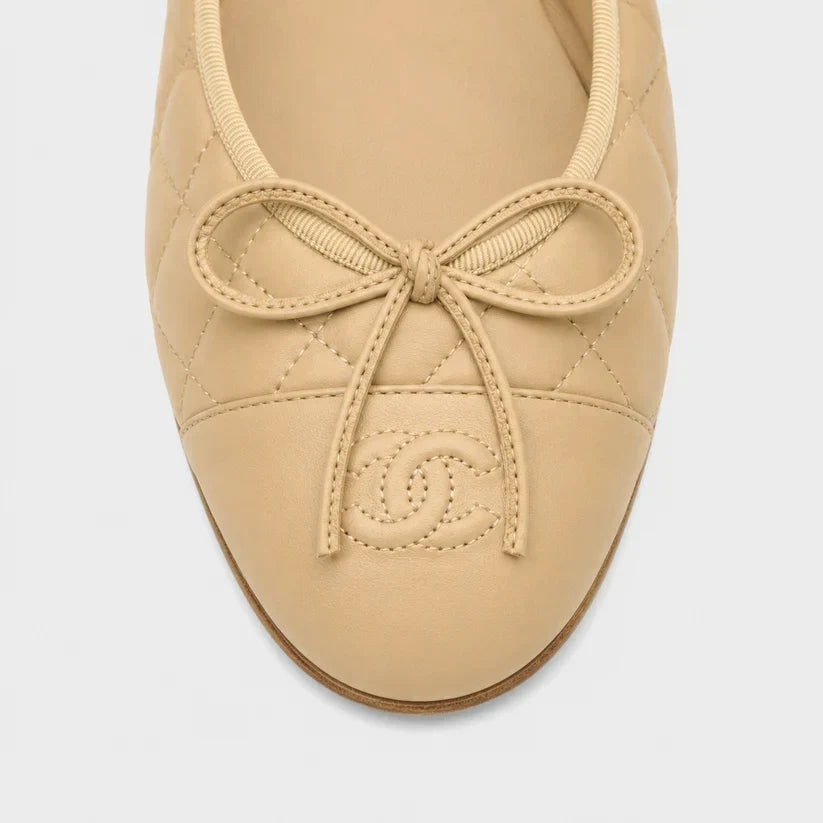 CN Ballet Flats Beige