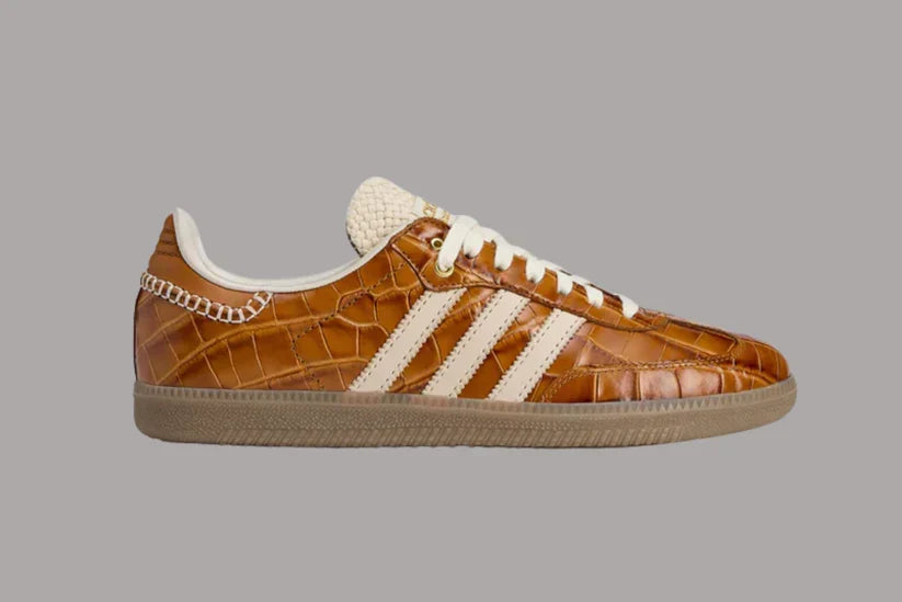 Brown Heritage Sneakers – Gum Sole Edition