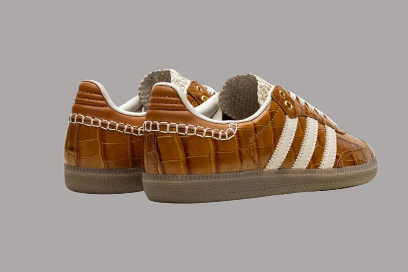 Brown Heritage Sneakers – Gum Sole Edition