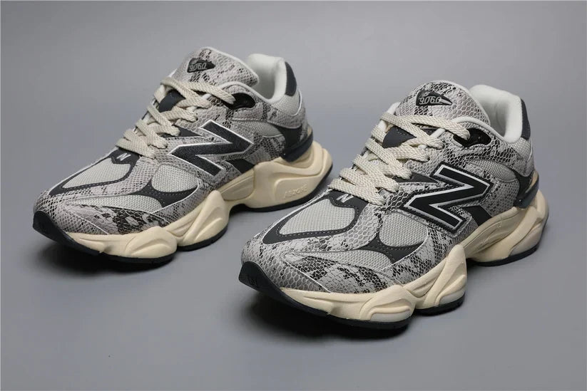 NB 9060 Black Gray Snake Pattern SNA