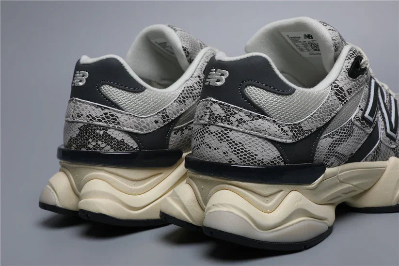 NB 9060 Black Gray Snake Pattern SNA