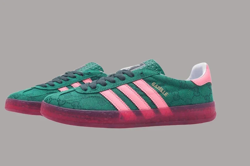 Gazelle Retro G-Pink & Green Limited Edition