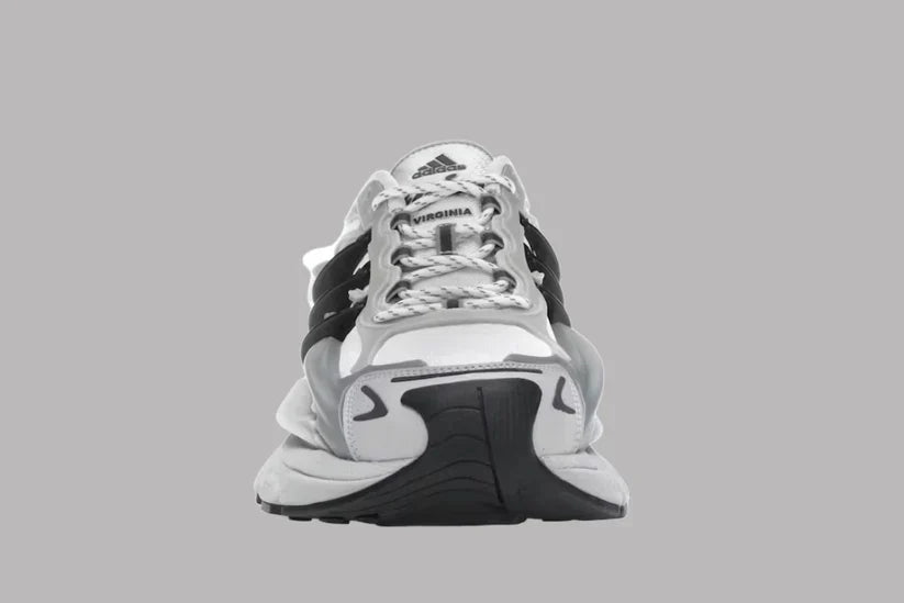 VIRGINIA Jellyfish Wave Pro Trainers Solid Grey Black Edition